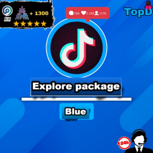 Blue Explore Package TikTok