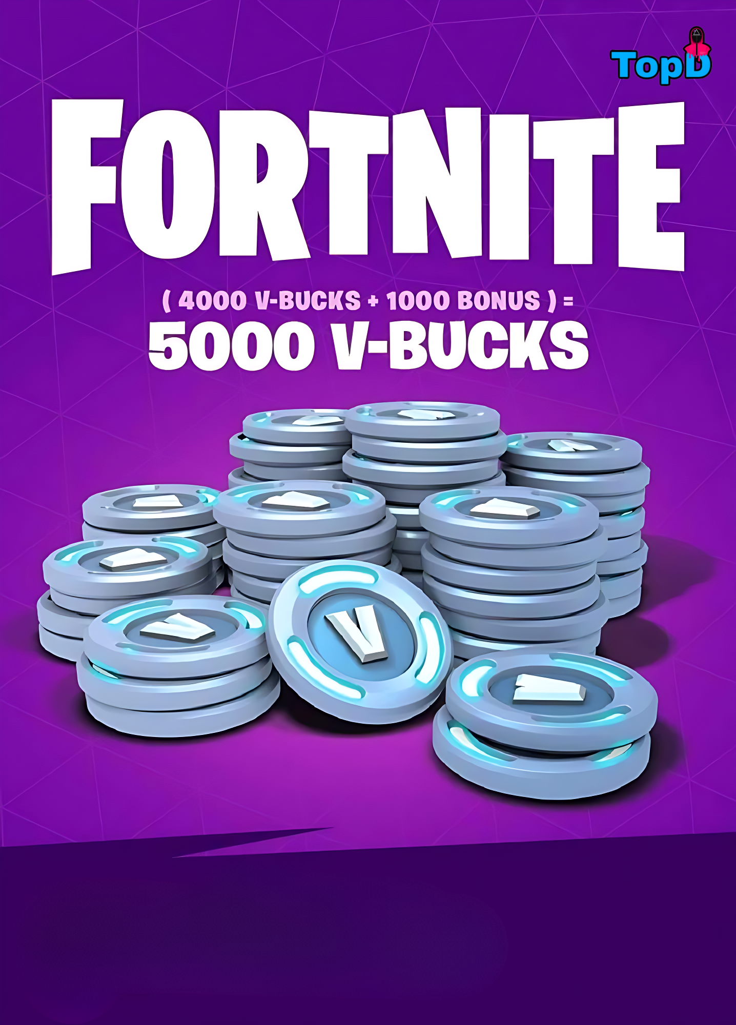 5000 VBUCKS شحن 5000 فيبوكس